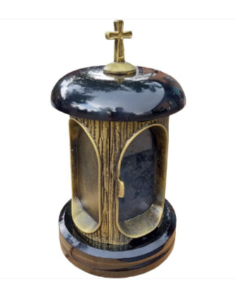 Лампада бронза -литьё-30см