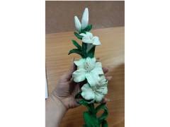 Лилия литьё -цветная -35см.