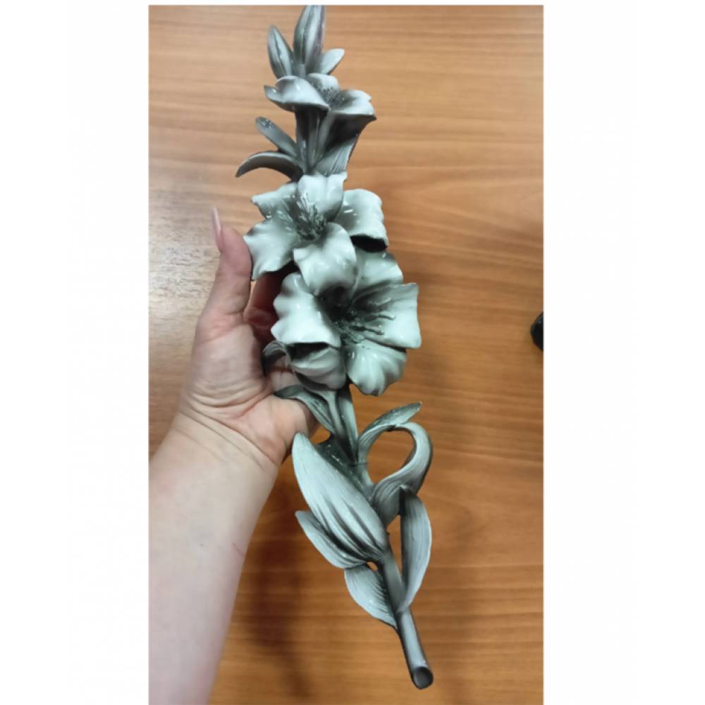 Лилия литьё -тонированная-35см.