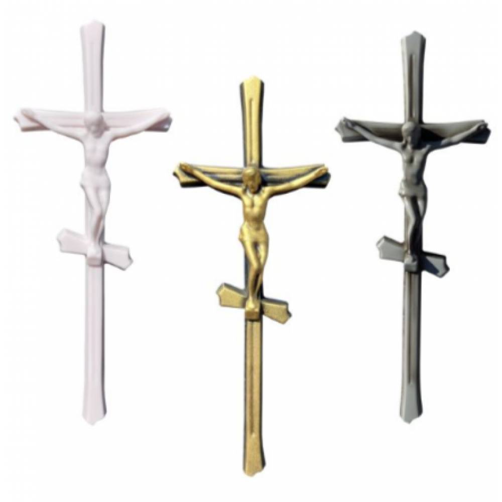 Крест 24см. 3Д -Литьё-окрас.